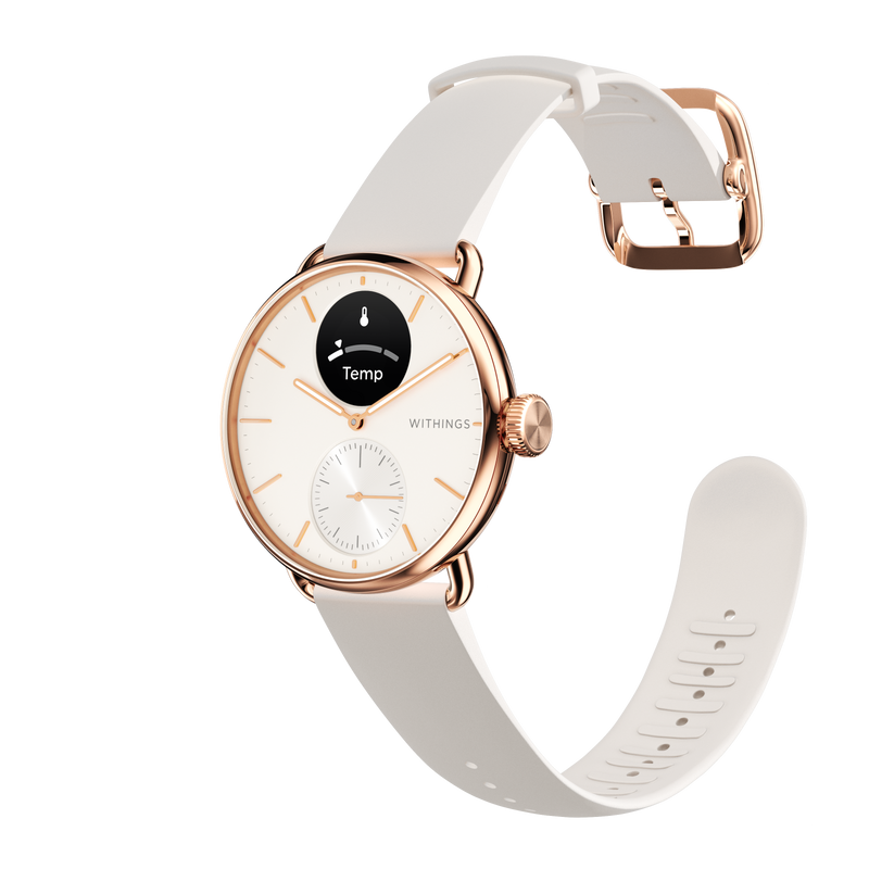 Withings Scanwatch 2 - 38mm Sand  + Gratis Armband