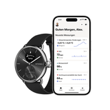 Withings ScanWatch 2 - black 38mm + Gratis Withigns Lederarmband Schwarz