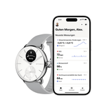 Withings Scanwatch 2 White - 38mm + Gratis Withings Lederarmband Schwarz