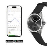 Withings ScanWatch 2 - Black 42mm + Gratis Withings Lederarmband in Schwarz