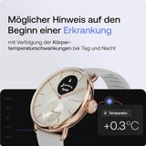 Withings ScanWatch 2 - 38mm Sand | Rosegold + Gratis Lederarmband in Pink