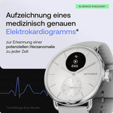 Withings Scanwatch 2 White - 38mm + Gratis Withings Lederarmband Schwarz
