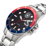 DFB GERMAN FOOTBALL BUND quartz watch stainless steel silver one size men's Swiss movement 42 mm 20504-1E, 20504-2E, 20504-3E