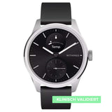 Withings ScanWatch 2 - Black 42mm + Gratis Withings Lederarmband in Schwarz