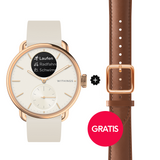 Withings Scanwatch 2 - 38mm Sand | Rose Gold + Free Withings Leather Strap