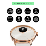 Withings Scanwatch Light 37mm - Sand + Gratis Milanaiseband von Withings