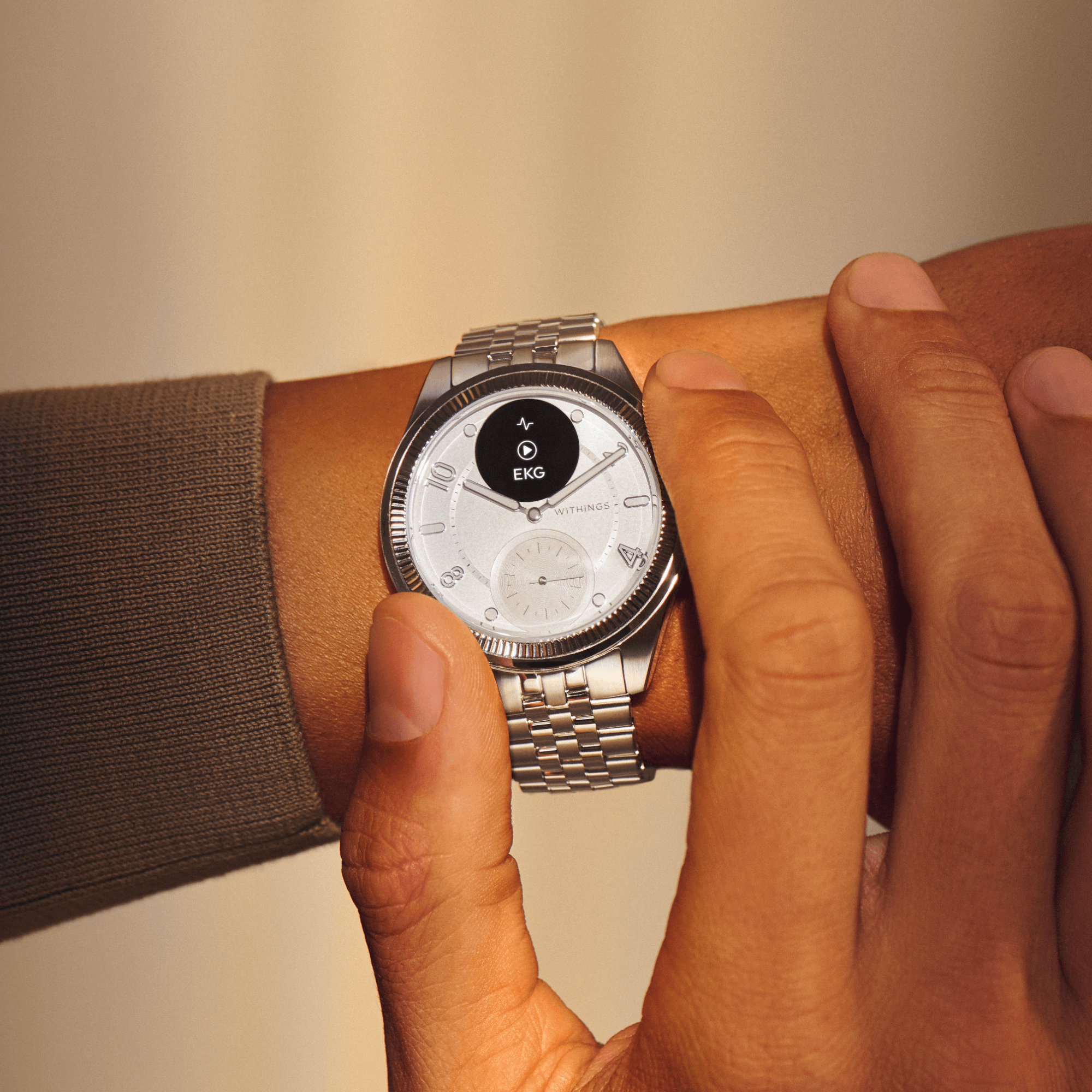 Withings ScanWatch Nova Brilliant: Şık hibrit akıllı saat - Dünyadan G