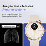 Withings Scanwatch 2 - 38mm Blau | Rosegold + Gratis Withings Lederarmband