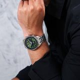 Swiss Military Hanowa Men's Watch Chronograph Green 42mm Stainless Steel - Men's Watch Chronograph Wristwatch Men's Watches