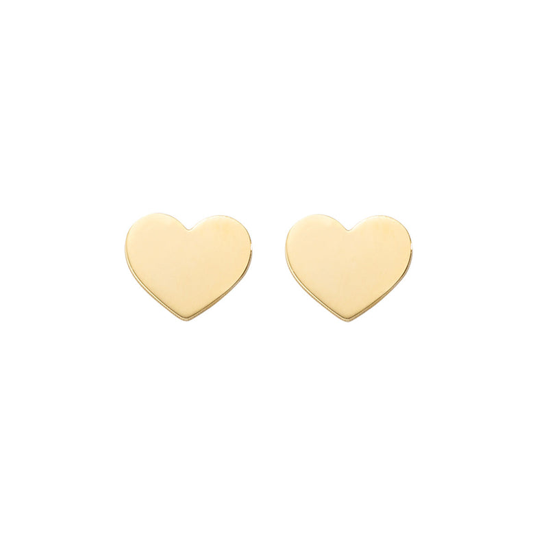 Gold earrings 9 Kt - Golden - (Ø 0.7 cm)
