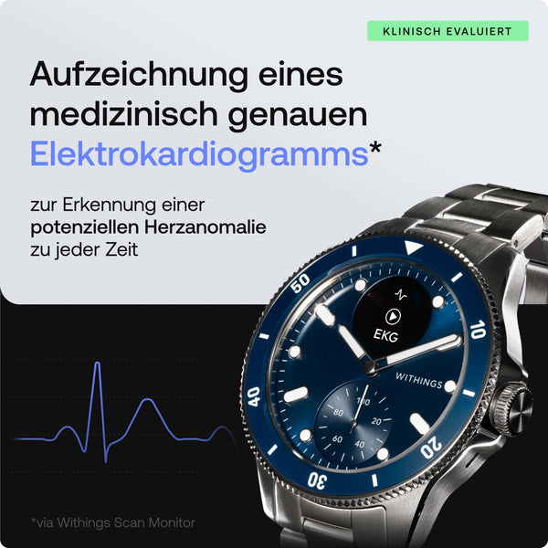 Scanwatch Nova - 42mm Blue