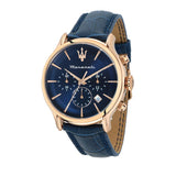 Maserati, Armbanduhr, Epoca, Blau, (Analoguhr, 42 mm) R8871618013
