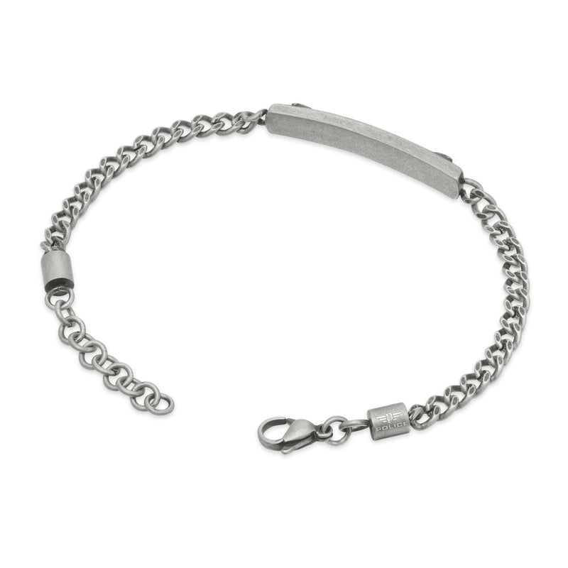 Police Men's Bracelet Silver 21 cm Stainless Steel Chain Men's Bracelet Jewelry Men's Chain Bracelet Men