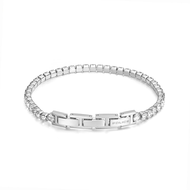 Police Ladies Bracelet Chain Silver 17 cm Stainless Steel Jewelry Chain Ladies Bracelet Silver Chain Ladies Chain Bracelet Silver