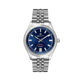 Sussex 44, 43,5mm, silber/blau