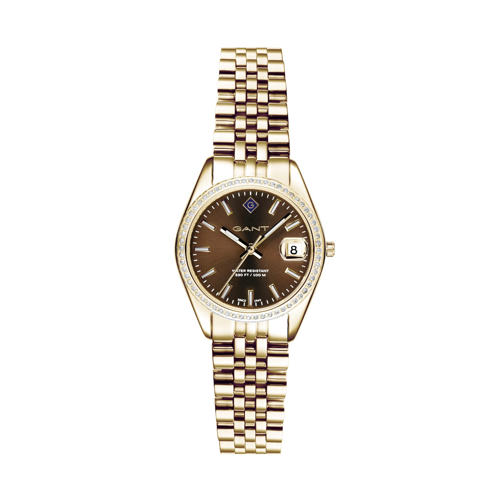 Sussex Mini Bijou-IPG, 28mm, gold/braun