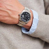 Fairfax, 41mm, silber/schwarz