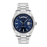 Fairfax, 41mm, silber/blau