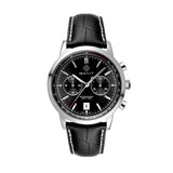 Bergamo, 42mm, schwarz/grau