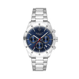 Greenfield, 41mm, silber/blau