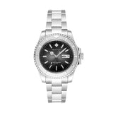 Watertown, 41mm, silber/schwarz