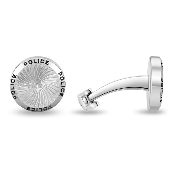 PE GYRE FULL SS GRID PATTERN CUFFLINKS