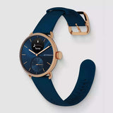 Withings Scanwatch 2 - 38mm Blue | Roségold Blau + Gratis Original Withings Milanaise Armband