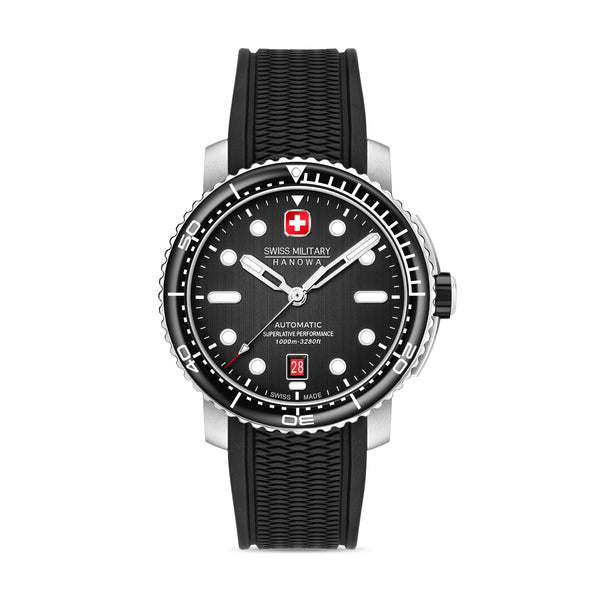 Swiss Military Hanowa MAITRE PLONGEUR SMWGL0002001-SET Men's Automatic Watch With Interchangeable Strap