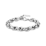 PE UNBENDING SS SHINY CHAIN BRACELET-GR SPEC