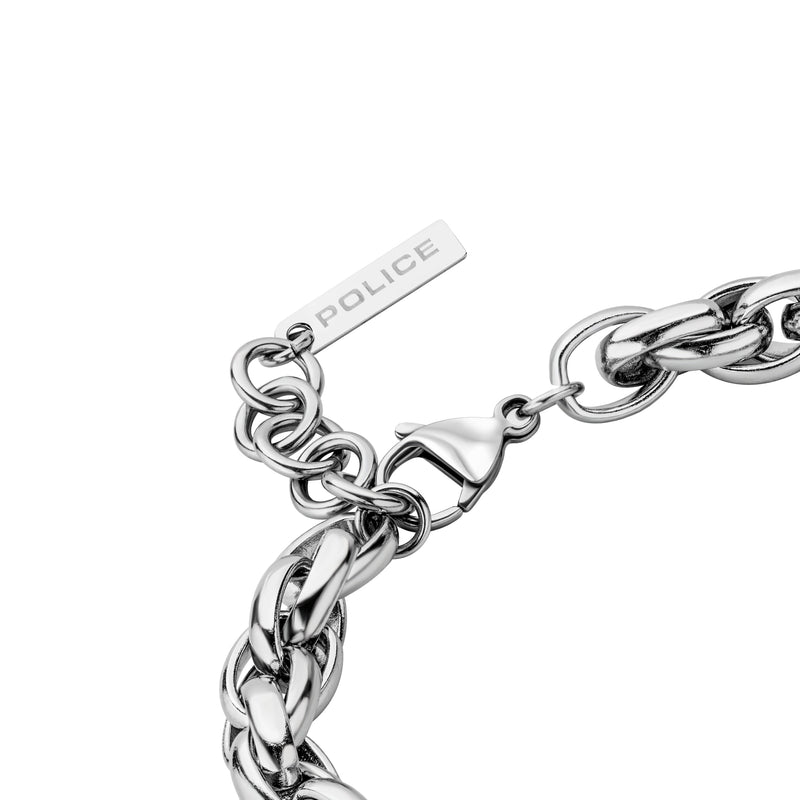 PE UNBENDING SS SHINY CHAIN BRACELET-GR SPEC