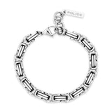 PE INTRACTABLE SS SHINY CHAIN BRACELET-GR SPEC