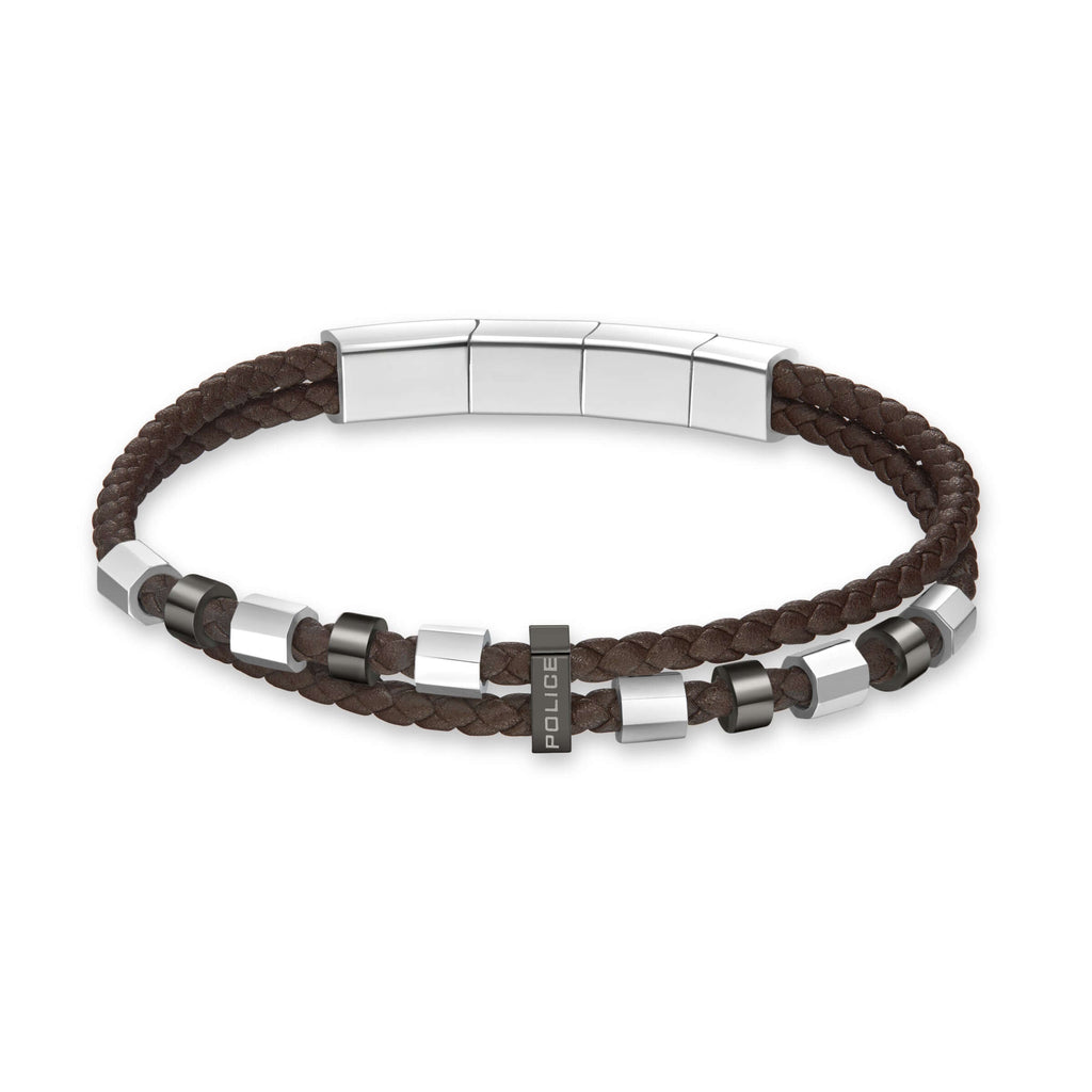 Bracelet Leather Silver Stainless Steel Bracelets Leather Bracelet Jewelry Bracelet Leather