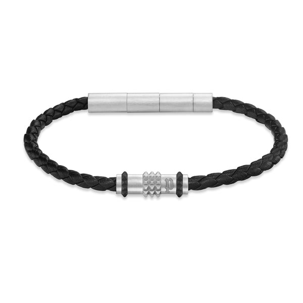 Police Ryder Bracelet for Men - PEAGB0036201, Large, Stainless Steel, No Gemstone