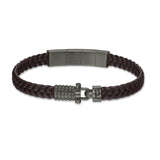 Police Herren Armband Leder Braun Herrenarmband Lederband Lederarmbänder Herren Lederarmbänder