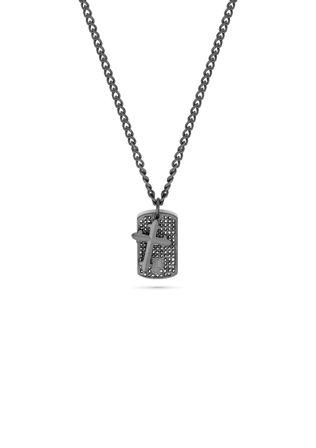 Chain Necklace Pendant Cross Stainless Steel Chain Necklace