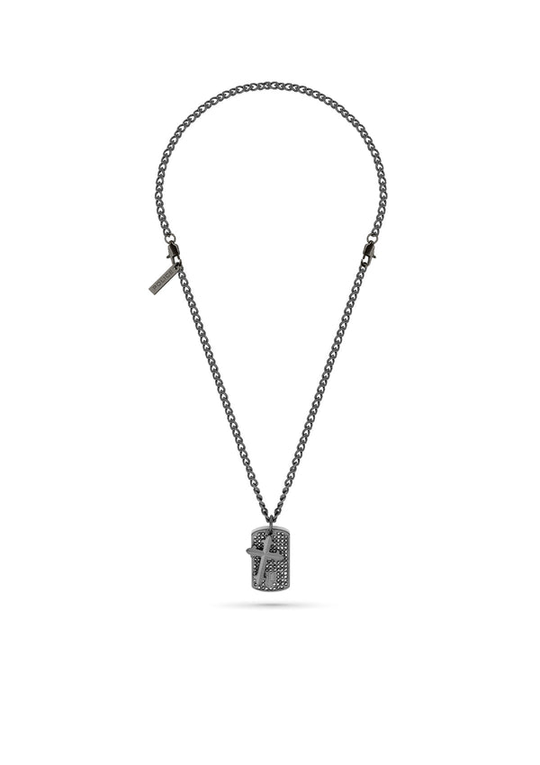 Police Peagi2214501 Necklace Silver Man (Manufacturer item number: PEAGI2214501-Gray-OS)