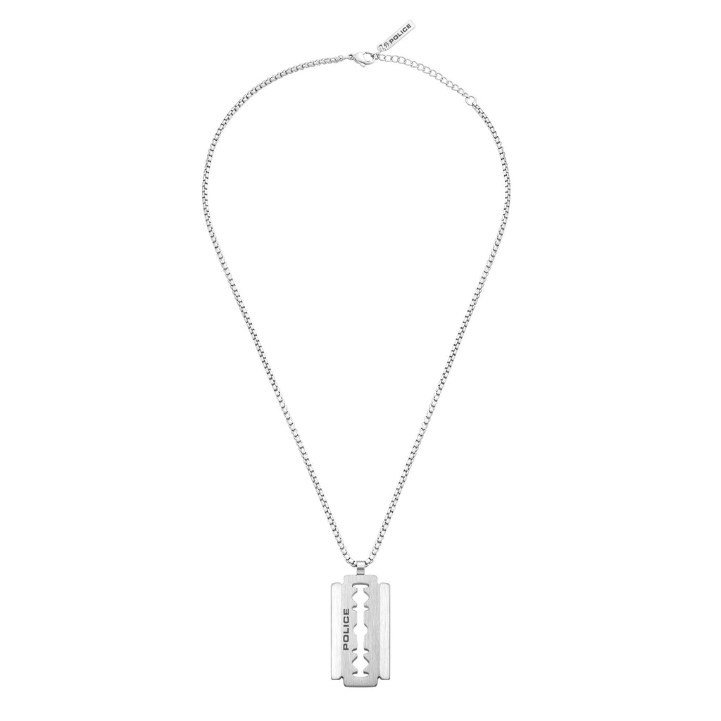 Chain Stainless Steel Razor Blades Pendant Necklace Chain Chain