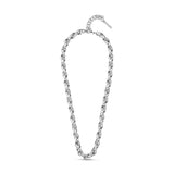 Police Herren Kette Halskette Silber 50 cm Edelstahl Kette Halsband Schmuck Herrenkette