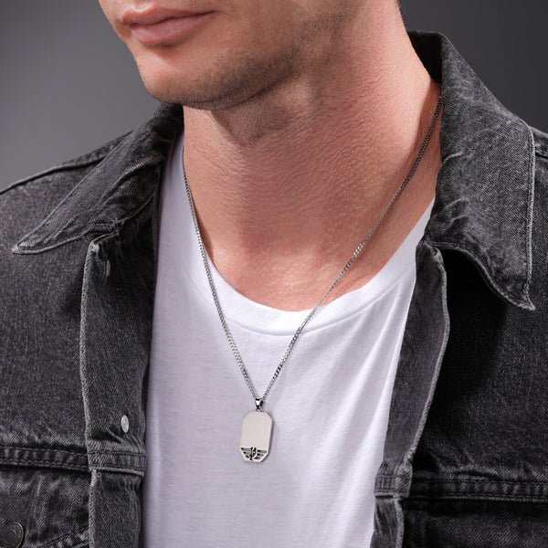 Police men's necklace motifs stainless steel PEAGN0035901