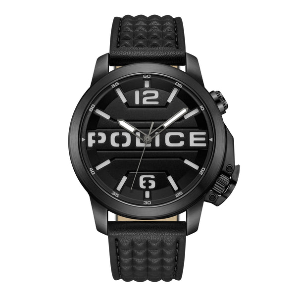 Police quartz watch AUTOMATED, PEWJD0021701, wristwatch, men's watch, grey