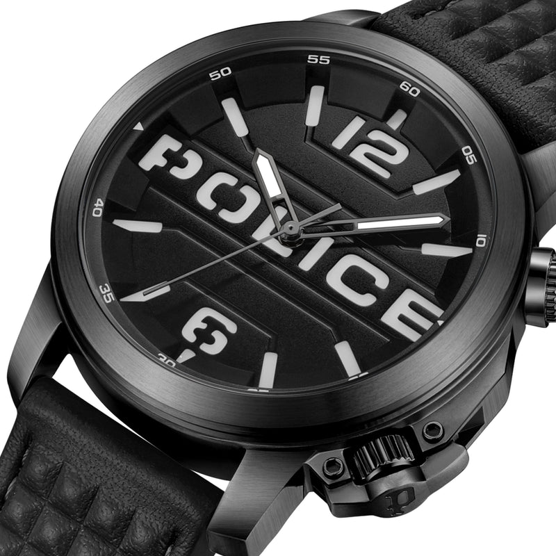 Police Quarzuhr AUTOMATED, PEWJD0021701, Armbanduhr, Herrenuhr, Grau