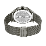 Police Unisex Wristwatch Analog Watch Men's Watches Police Watches Silber Edelstahl Armbanduhr Herrenuhr Chronograph