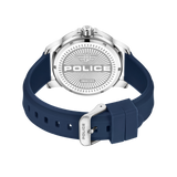 Police PEWJN0020901 Herren-Uhr Mensor Analog Quarz Silikon-Armband Blau