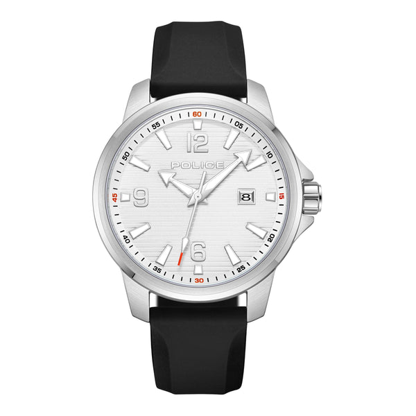 POLICE men's watch 'Mensor' size One Size black / silver / white