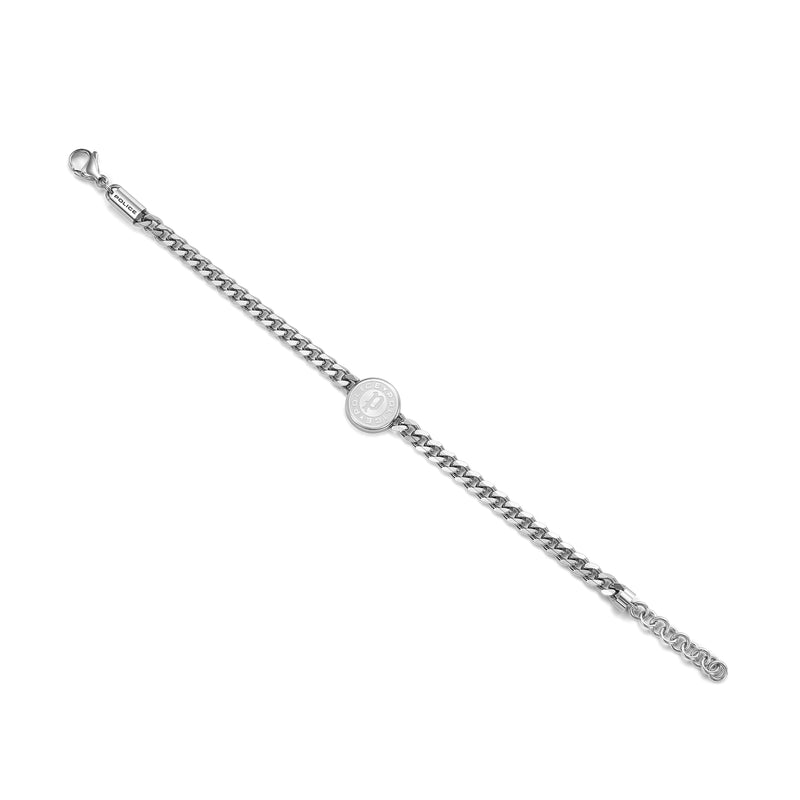 Police Men's Bracelet Stainless Steel Silver 21cm Chain Link Chain Men's Bracelet Silver Chain Bracelet - Jewelry for Men