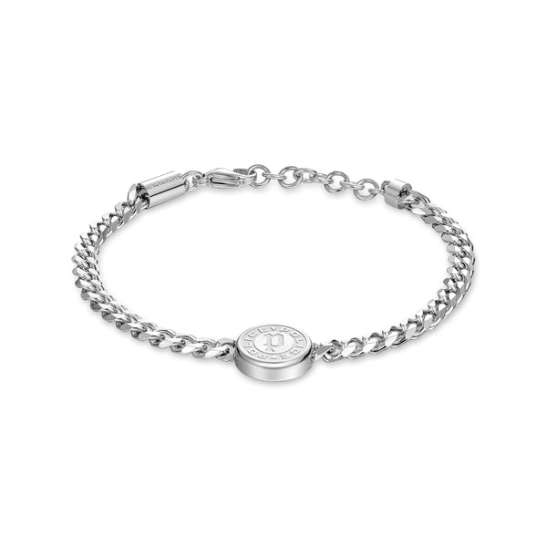 PE PONTEVEDRA II SS DISC CHAIN BRACELET