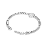 PE PONTEVEDRA II SS DISC CHAIN BRACELET