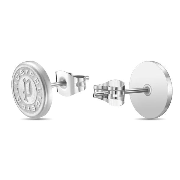 PE PONTEVEDRA II SS DISC STUD EARRINGS