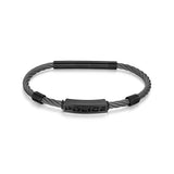 PE QUADRO IPBLK HARDWARE GUN CABLE BRACELET