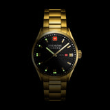 ROADRUNNER MAXED Gold/Schwarz 42mm Edelstahl - Swiss Made